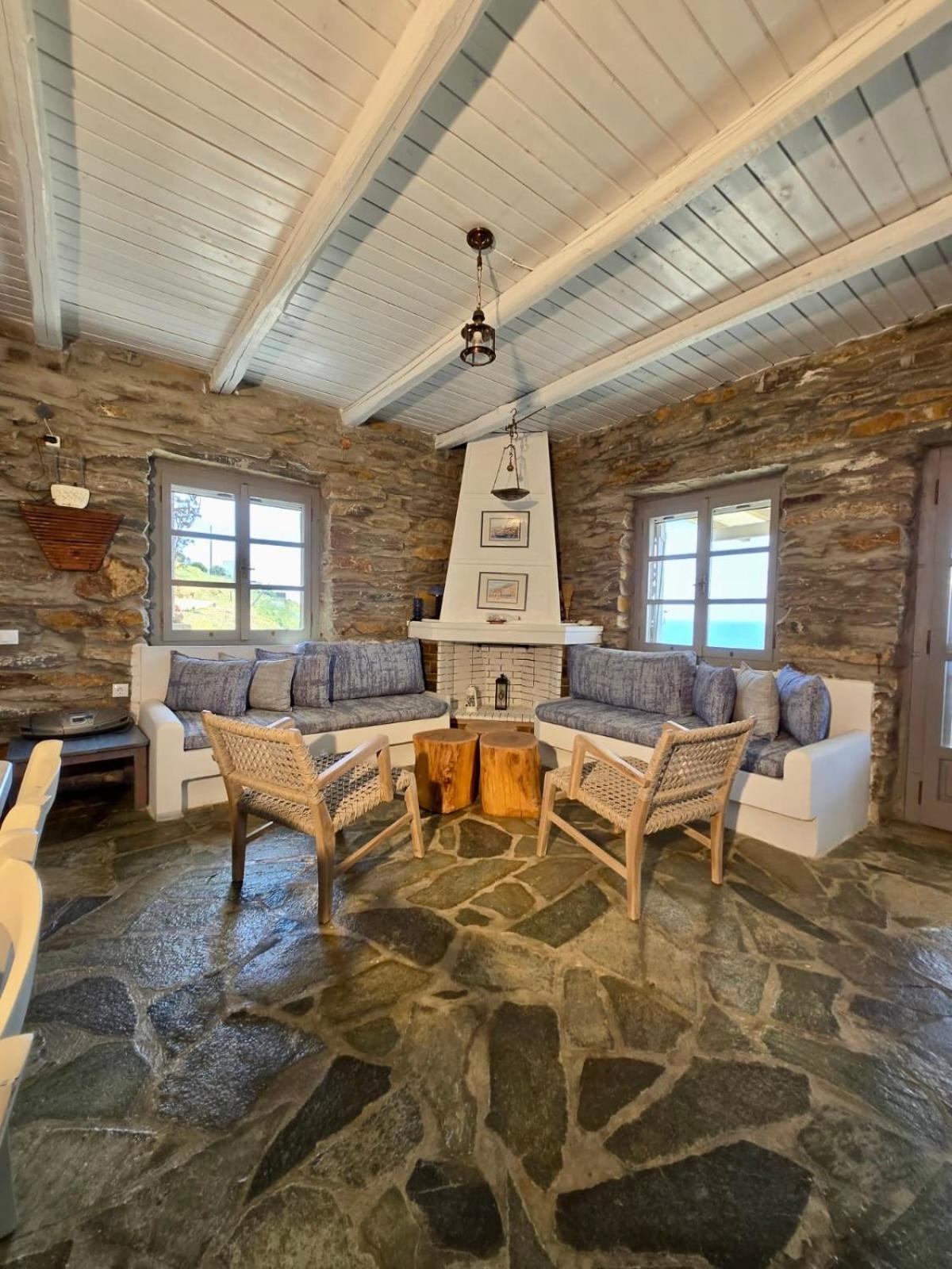 The Traditional Stone Villa Koundouros Exterior foto